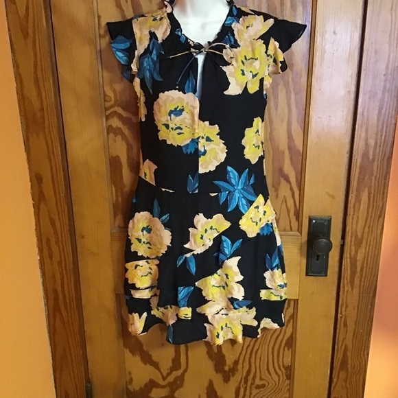 Anthropologie Dolan Left Coast Collection Silk Floral Dress - Picture 11 of 15